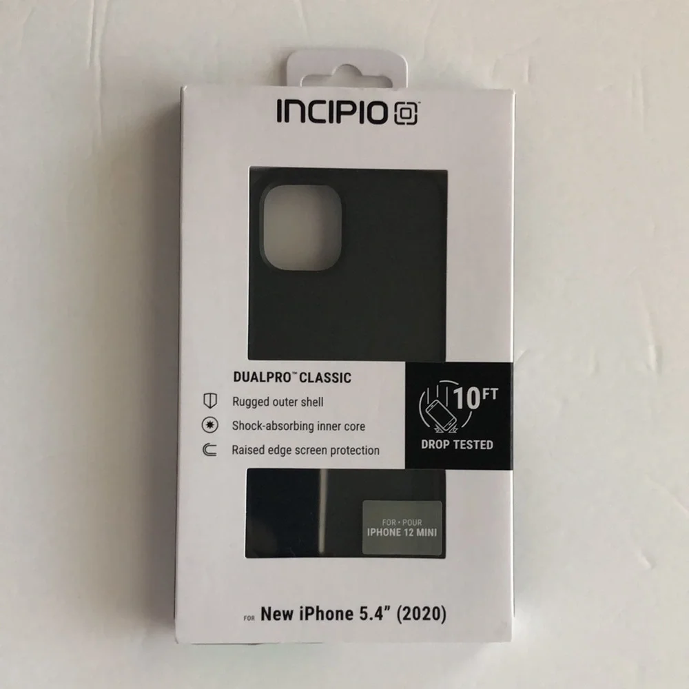 INCIPIO BLACK iPHONE 5.4” (2020) unisex